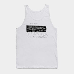 FLUXUS Manifesto Tank Top